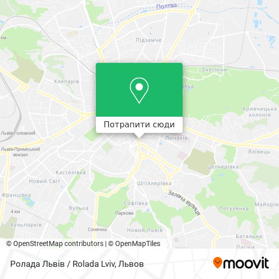 Карта Ролада Львів / Rolada Lviv