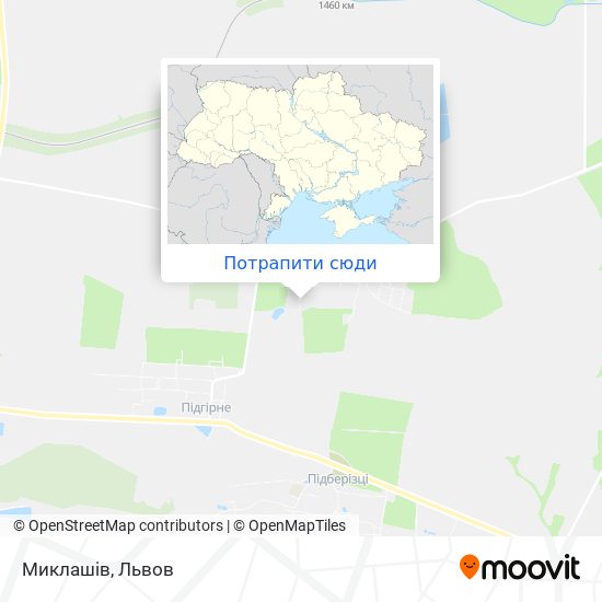 Карта Миклашів