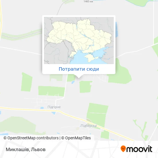 Карта Миклашів