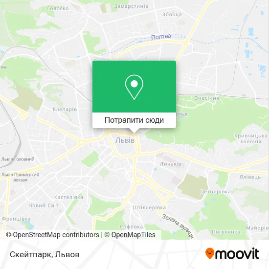 Карта Скейтпарк