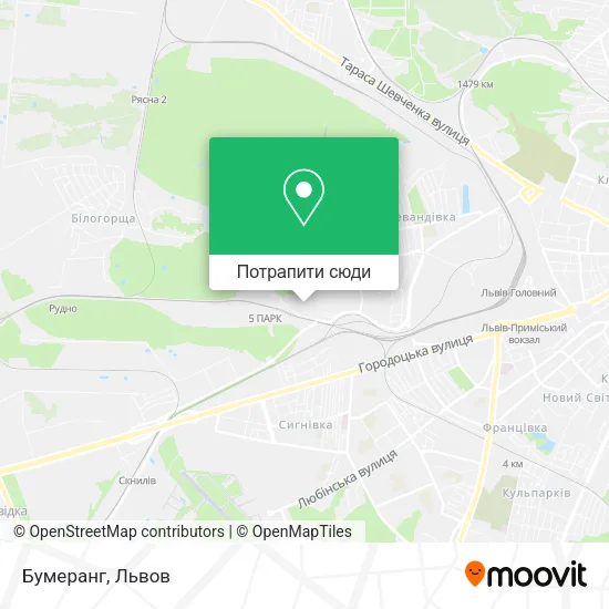 Карта Бумеранг