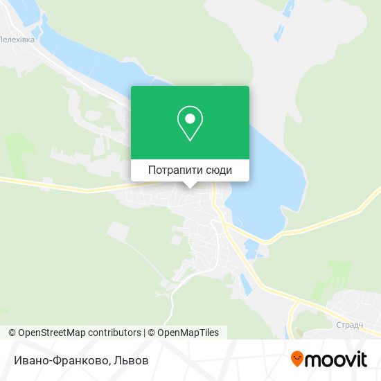 Карта Ивано-Франково