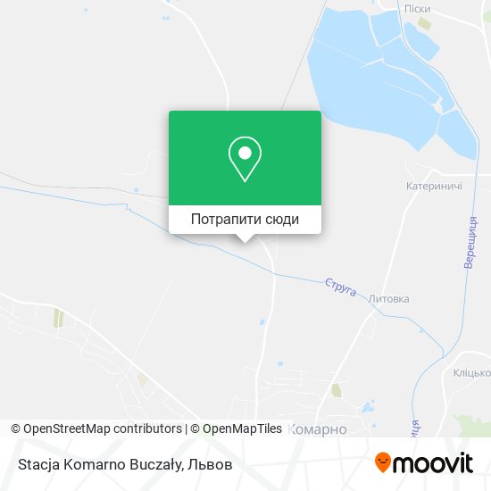 Карта Stacja Komarno Buczały