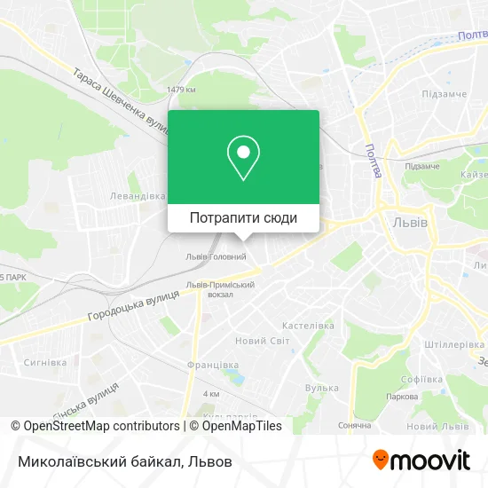 Карта Миколаївський байкал
