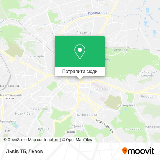 Карта Львів ТБ