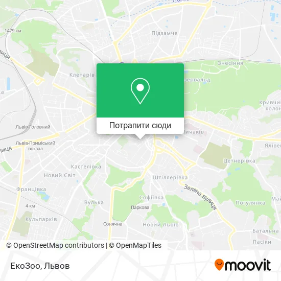 Карта ЕкоЗоо