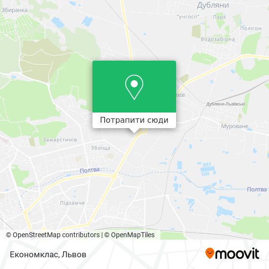 Карта Економклас