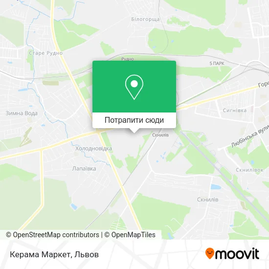 Карта Керама Маркет