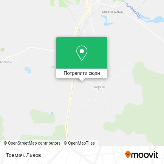 Карта Товмач