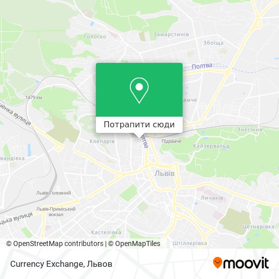 Карта Currency Exchange