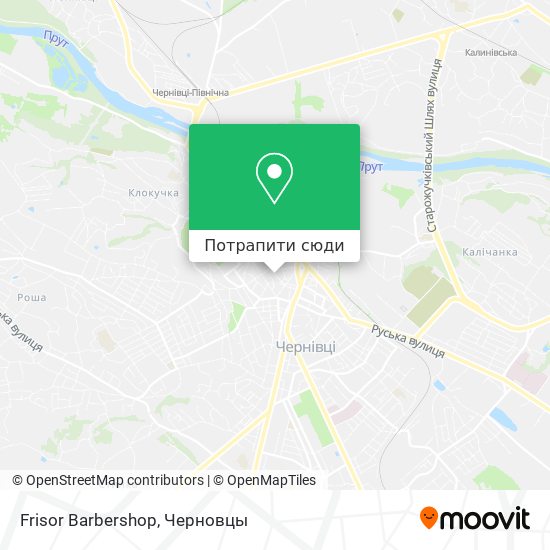 Карта Frisor Barbershop