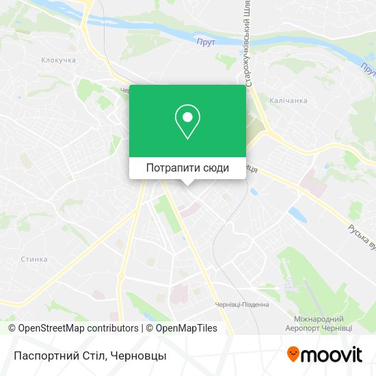 Карта Паспортний Стіл