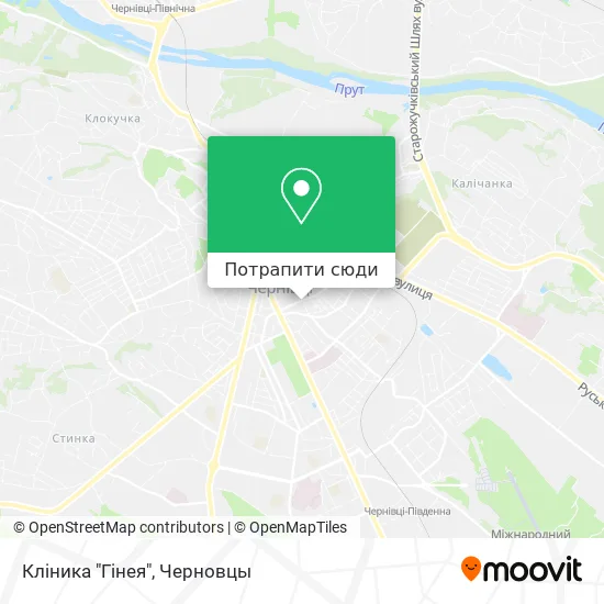 Карта Кліника "Гінея"