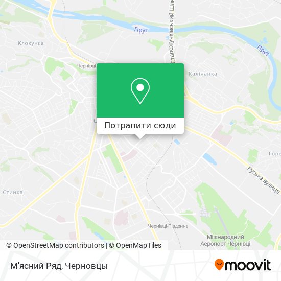 Карта М'ясний Ряд