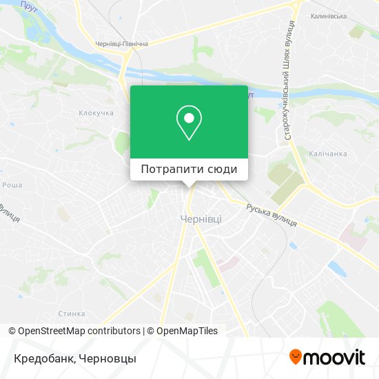 Карта Кредобанк