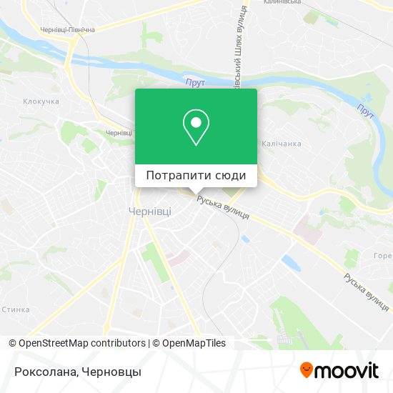 Карта Роксолана
