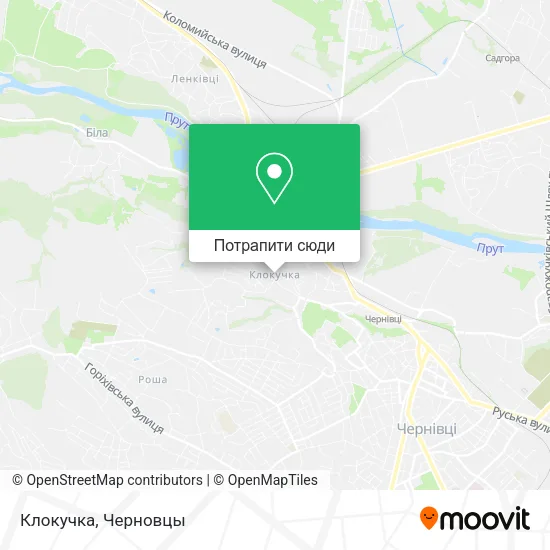 Карта Клокучка