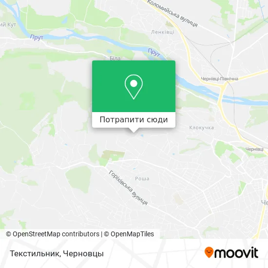 Карта Текстильник