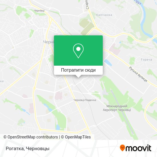 Карта Рогатка