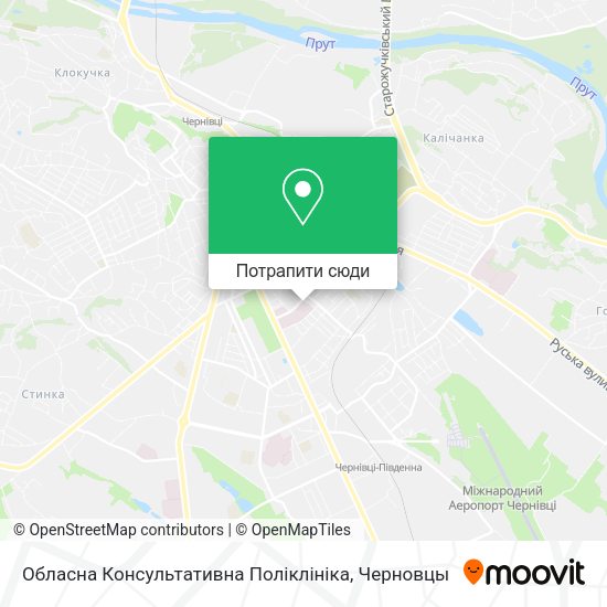 Карта Обласна Консультативна Поліклініка