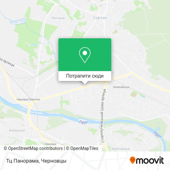 Карта Тц Панорама