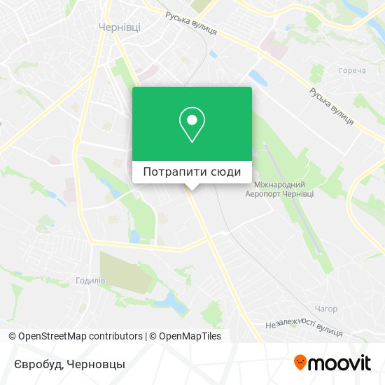 Карта Євробуд