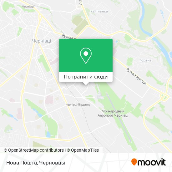 Карта Нова Пошта