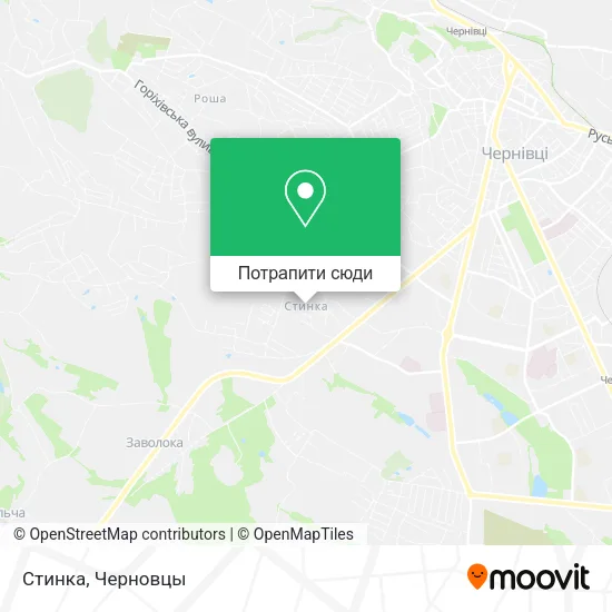 Карта Стинка