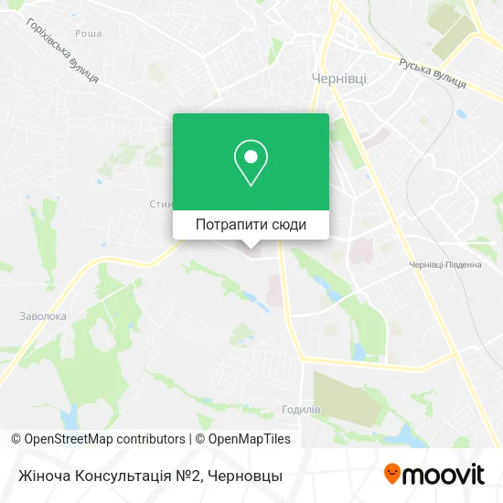Карта Жіноча Консультація №2