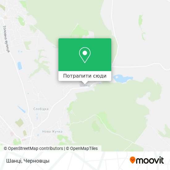 Карта Шанці