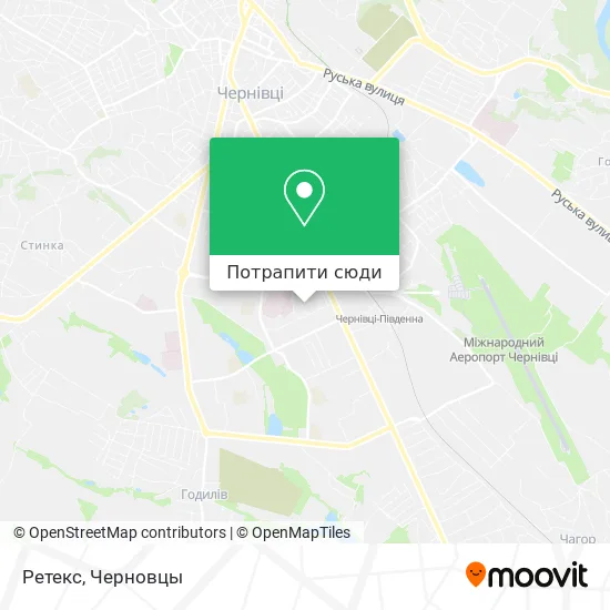 Карта Ретекс