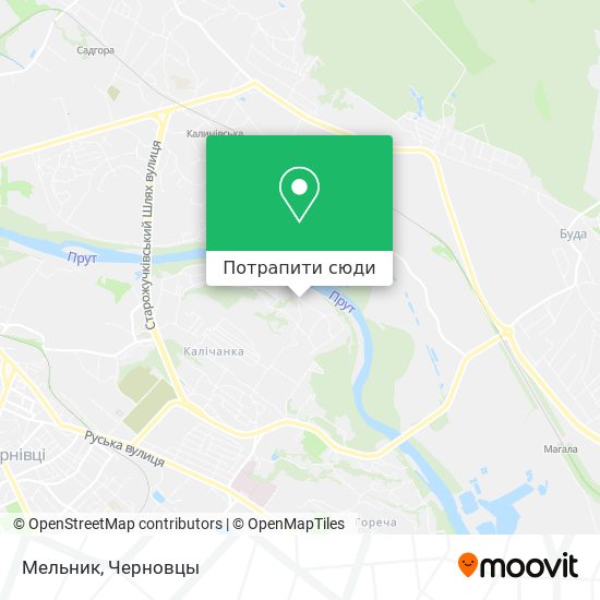 Карта Мельник