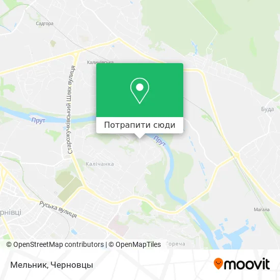 Карта Мельник