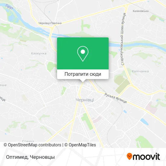 Карта Оптимед