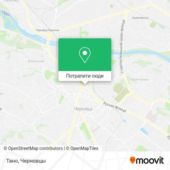 Карта Тано