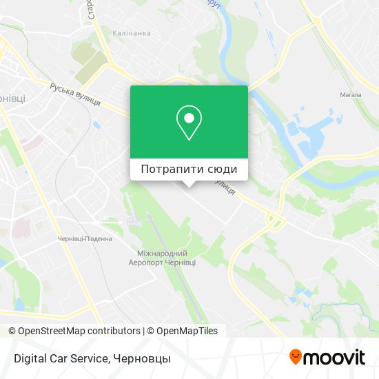 Карта Digital Car Service