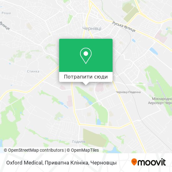 Карта Oxford Medical, Приватна Клініка