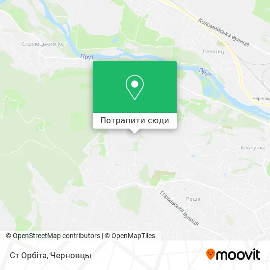 Карта Ст Орбіта