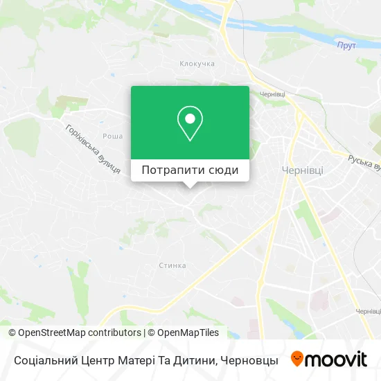 Карта Соціальний Центр Матері Та Дитини