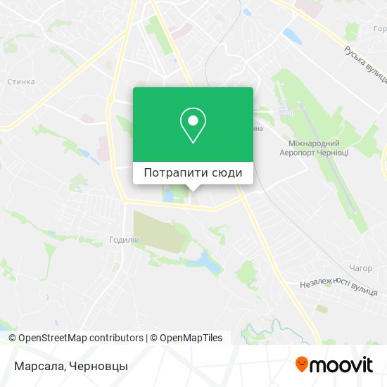 Карта Марсала