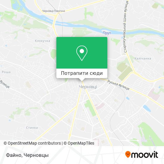 Карта Файно