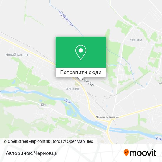 Карта Авторинок