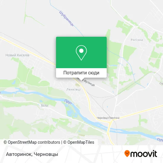 Карта Авторинок