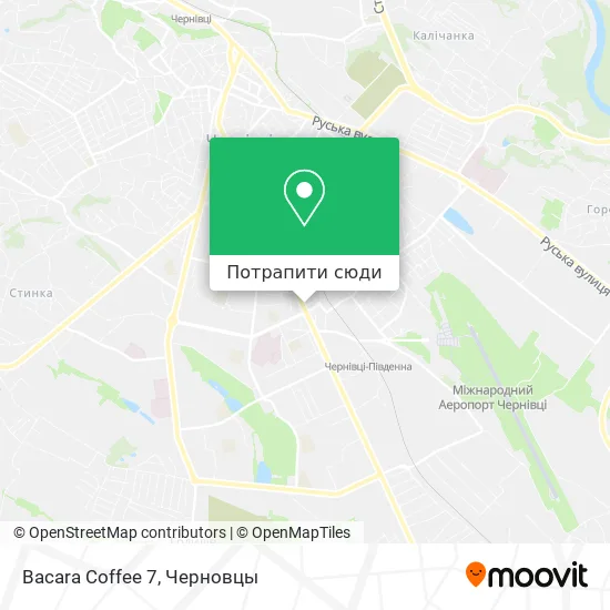 Карта Bacara Coffee 7