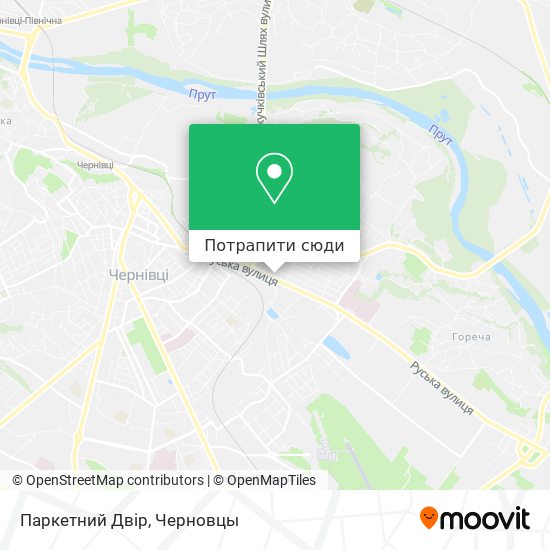 Карта Паркетний Двір