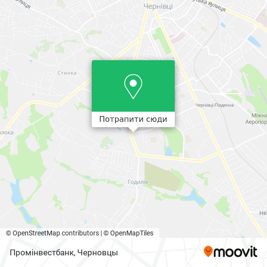 Карта Промінвестбанк