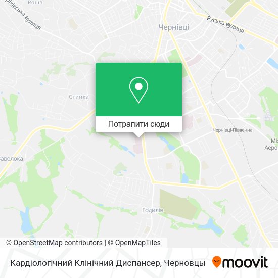 Карта Кардіологічний Клінічний Диспансер