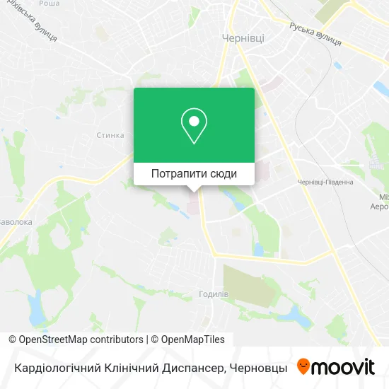 Карта Кардіологічний Клінічний Диспансер
