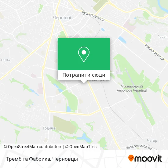 Карта Трембіта Фабрика