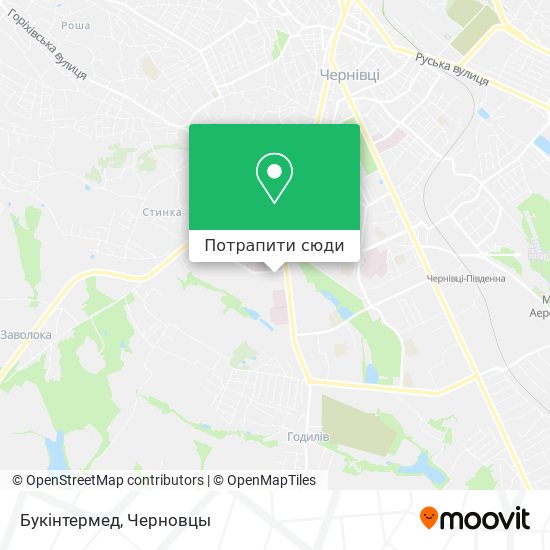 Карта Букінтермед